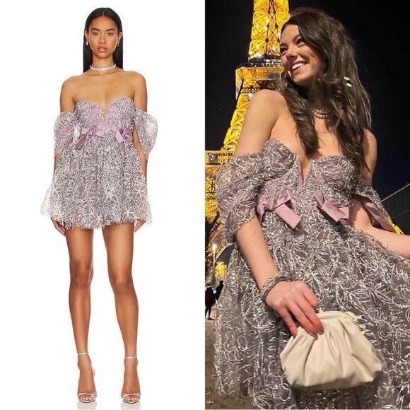 FOR LOVE AND LEMONS BRYNNE MINI DRESS - Picture 7 of 8